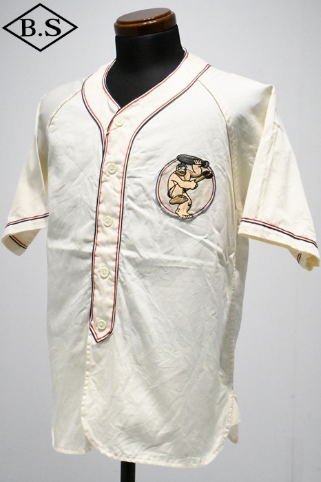 CUSHMAN / クッシュマン CUSHMAN 半袖シャツ 25602 BASE BALL SHIRTS