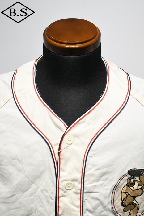 クッシュマン ベースボールシャツ CUSHMAN -BASEBALL SHIRT 