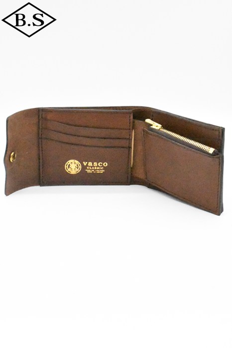 Vasco / ヴァスコ VASCO ウォレット VSC-701N LEATHER NAVAL MIDDLE