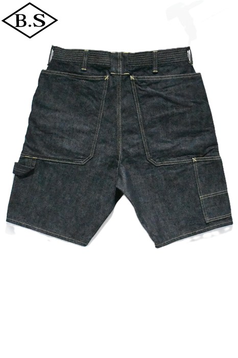 1642 SASSAFRAS ハーフパンツ ショートパンツ デニム　ベイカー　M SASSAFRAS / ササフラス SASSAFRAS ショートパンツ SF-262362 FALL