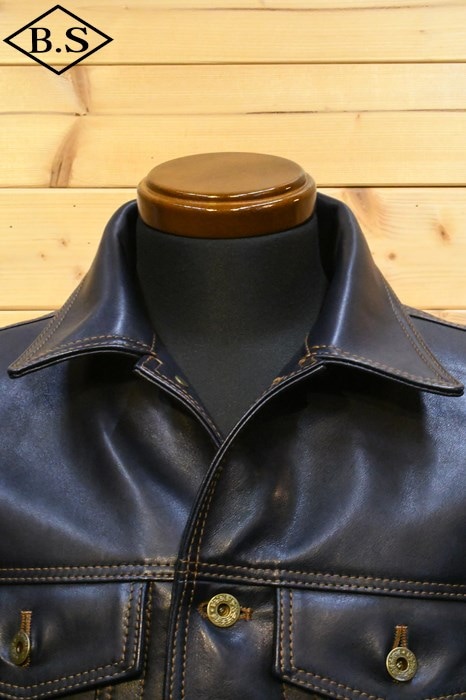 Y'2LEATHER / ワイツーレザー Y'2 LEATHER IB-139 INDIGO HORSE