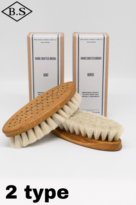 The MAIL's Shoe care COMPANY ケア用品 HAND CRAFTED BRUSH 