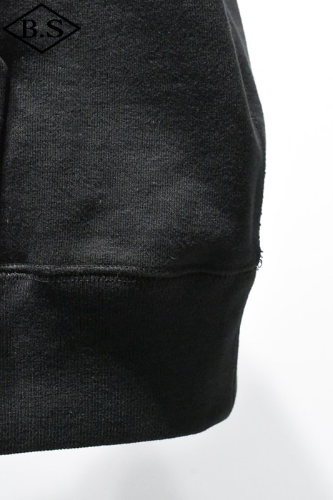 アメカジ PORKCHOP × MASSES HOODIE BLACK 黒 MASSES / マシス MASSES スウェット PORKCHOP×MASSES HOODED