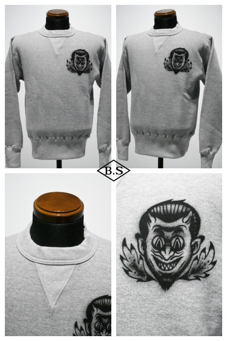 CUSHMAN / クッシュマン CUSHMAN スウェット 26901P PRINT SWEAT HELL
