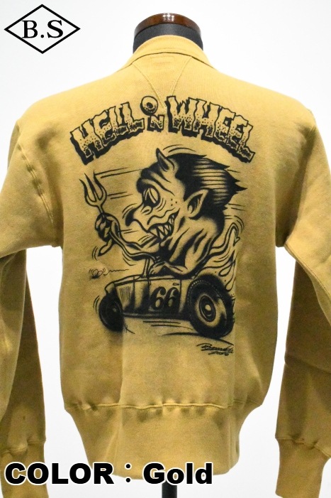 CUSHMAN / クッシュマン CUSHMAN スウェット 26901P PRINT SWEAT HELL