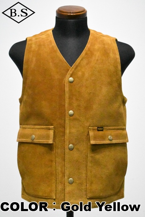 トロフィークロージング　RANCHOR STEER HIDE VEST TROPHY CLOTHING / トロフィークロージング / 