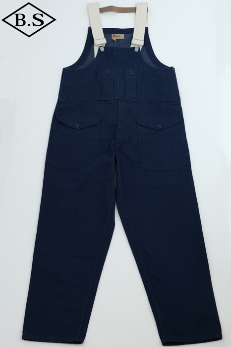 【大幅Sale中】ナイジェルケーボン Nigel Cabourn オーバーオール 80491350530 PT05 RAILWAY DUNGAREE HEAVY COTTON ダークネイビー