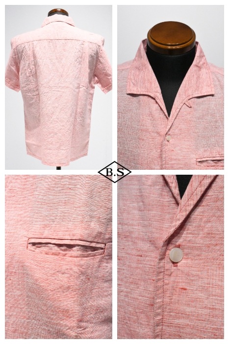 ジェラード　ＪＥＬＡＤＯ　半袖　シャツ JELADO ジェラード PIRATE OF BLUE DYE 総柄 刺繍 半袖 シャツ