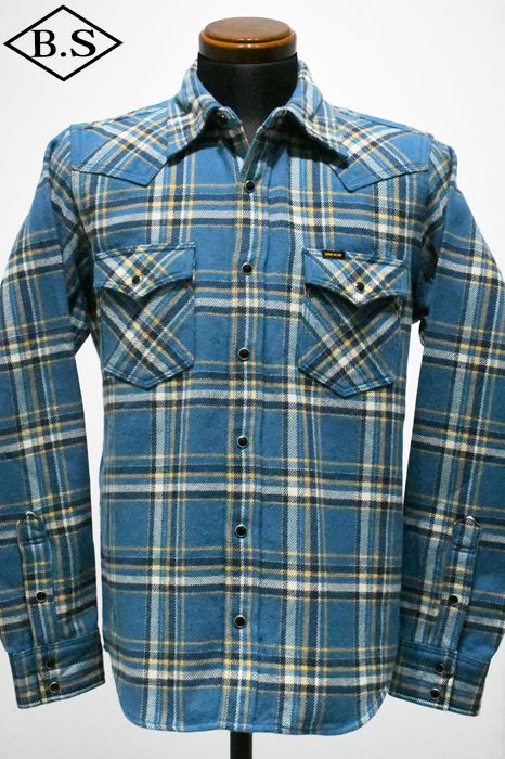 IRON HEART ウール長袖シャツ ダークグレー IRON_HEART / アイアンハート IRON HEART 長袖シャツ IHSH-401 UHF