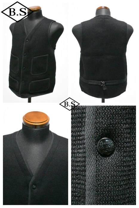 browns beach jacket ベスト　ごま塩　ロストヒルズ　38 アイテム別 / ロストヒルズ LOSTHILLS ブラウンズビーチ BROWN'S BEACH