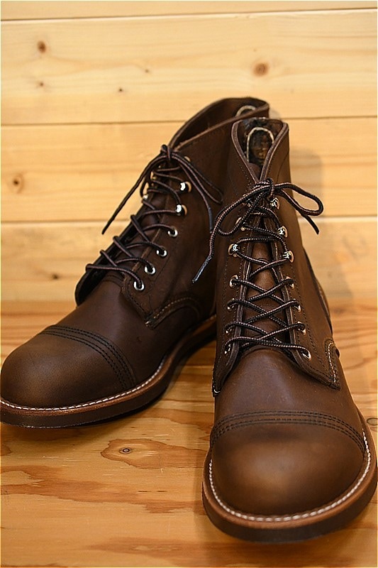 レッドウィング RED WING レースアップブーツ 8111 IRON RANGER アイアンレンジャー アンバー