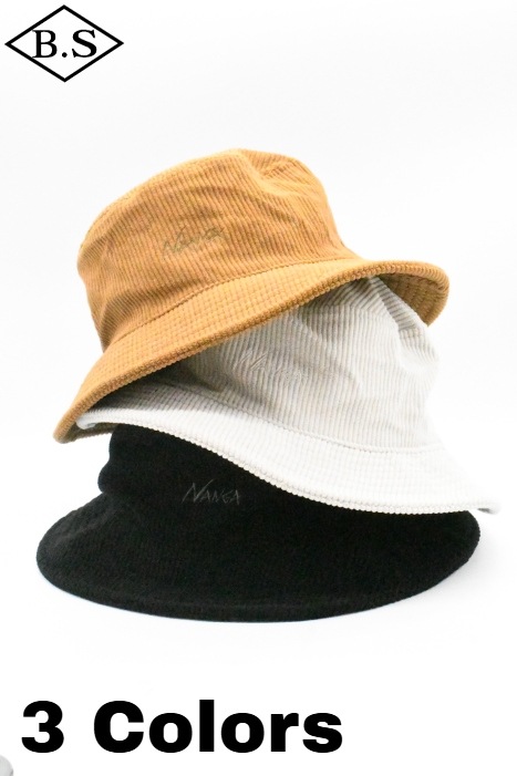 ナンガ NANGA キャップ CORDUROY BUCKET HAT  コーデュロイ バケットハット