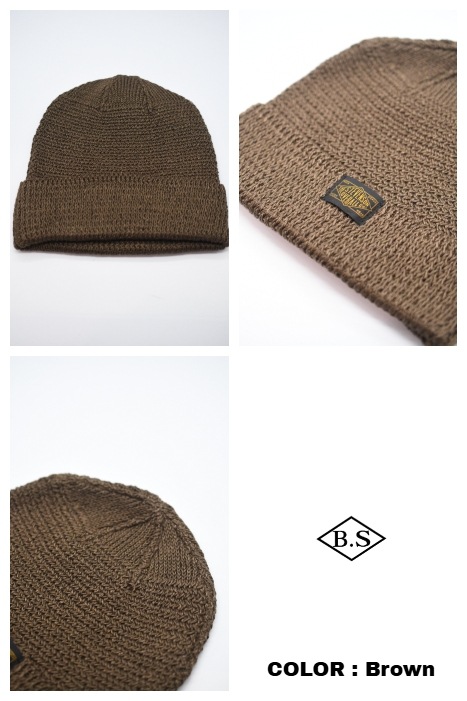 キャップ / スティーブンソンオーバーオール Stevenson Overall ニット