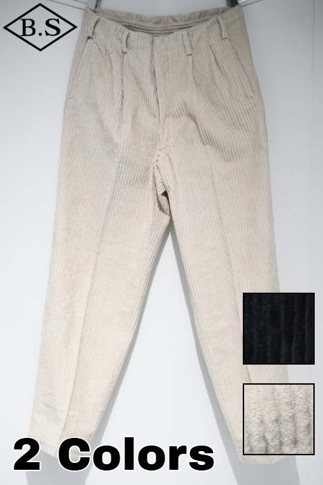 アトラクションズ Attractions パンツ Lot.861 Wide Wale Cords Double Pleats Trousers