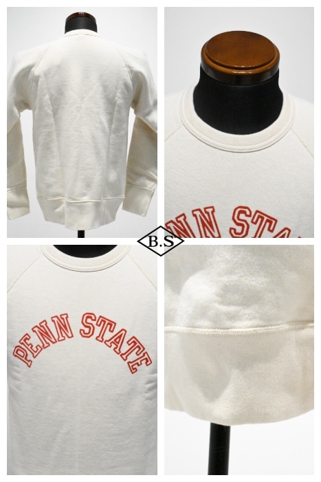 DELUXEWARE / デラックスウエア DELUXEWARE スウェット S204-07 RAGLAN