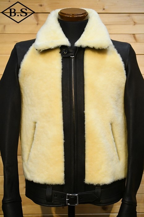 ファインクリーク＆コー FINE CREEK ＆ Co. レザージャケット ACJK055 Grizzly Jacket Innocence グリズリージャケット インセンス ブラック
