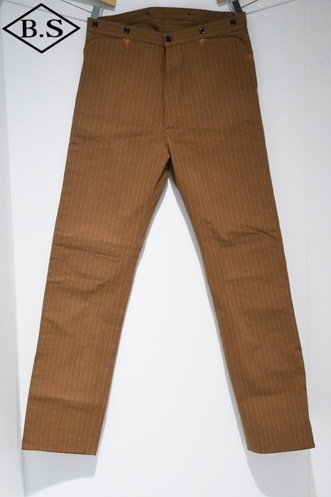 【NON WASH】ウエアハウス WAREHOUSE GREENEBAUM Lot1228 1874 3POCKET HEAVY LEATHER BOUND OVERALL DUCK STRIPE