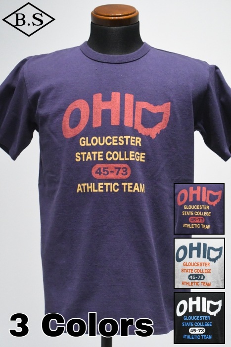 フェローズ PHERROW’S 半袖Ｔシャツ 25S-PMT2 OHIO