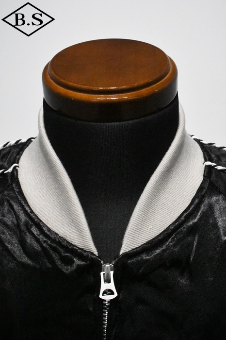 Schott スカジャン ブラック シルバー Schott スカジャン ブラック シルバー Schott スカジャン