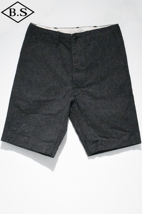 クッシュマン CUSHMAN パンツ ショート 22271 BLACK CHAMBRAY SHORT PANTS BLACK