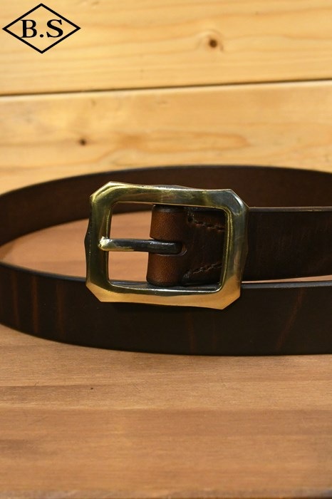 マニフォールド MANIFOLD ベルト MB-01 B Dipped Work Harness BRASS ダーク ラセット
