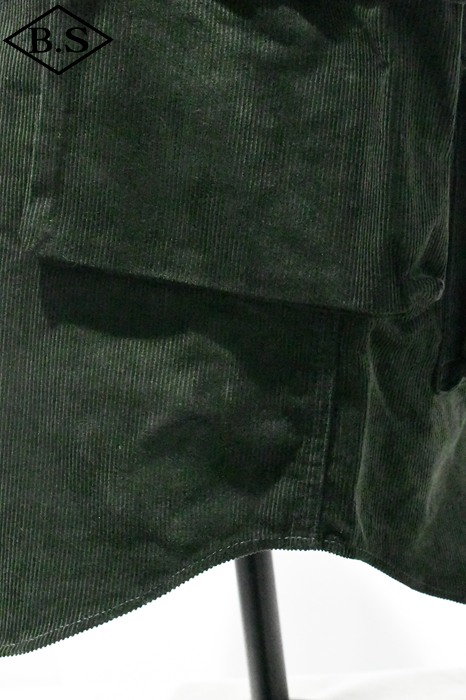 Modular M2520 MODMNT / モドメント MODMNT 長袖シャツ M2520-1I016F CORDUROY UTILITY CPO SHIRT ...