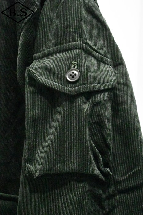 Modular M2520 MODMNT / モドメント MODMNT 長袖シャツ M2520-1I016F CORDUROY UTILITY CPO SHIRT ...