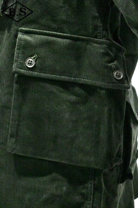Modular M2520 MODMNT / モドメント MODMNT 長袖シャツ M2520-1I016F CORDUROY UTILITY CPO SHIRT ...