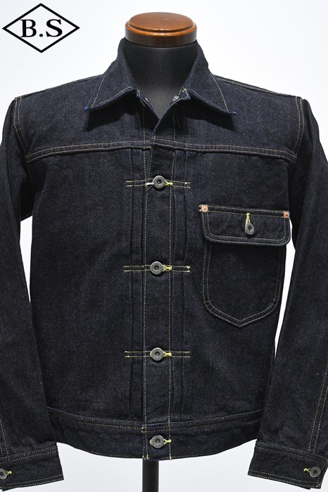 フラットヘッド THE FLAT HEAD アウター FN-OJ-D101 14.5oz 左綾ジンバブエコットン デニムジャケット 40sモデル / ブルー