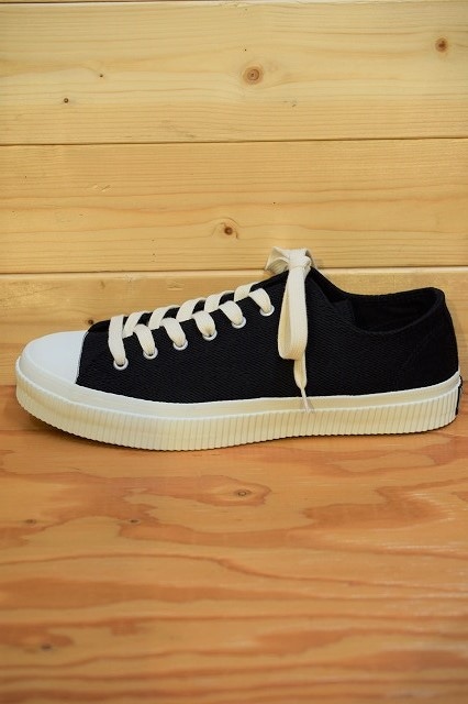 アイアンハート IRON HEART ローカットブラック スニーカー / アイアンハート IRON HEART IHSN-01 .IH LOW CUT