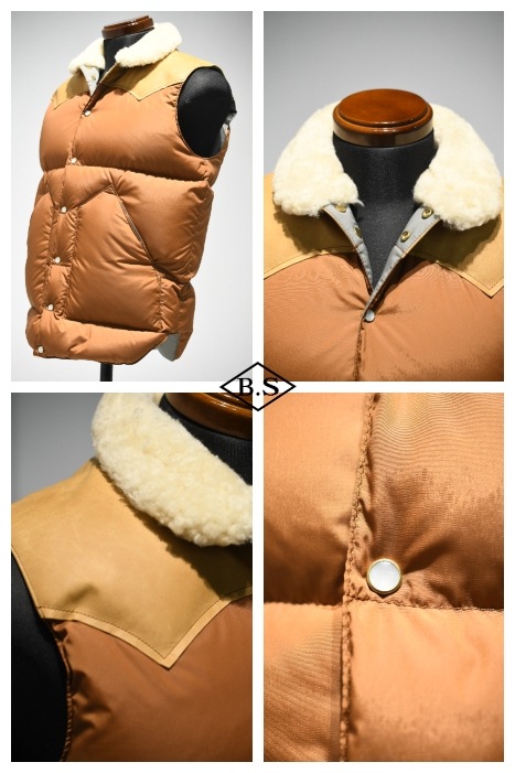 WAREHOUSE / ウエアハウス WAREHOUSE ダウンベスト 2222 Lot Rocky