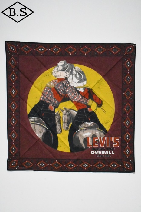 LEVI'S レトロイラスト バンダナ LEVI'S VINTAGE CLOTHING / リーバイス LEVI'S 小物 SWEETHEARTS