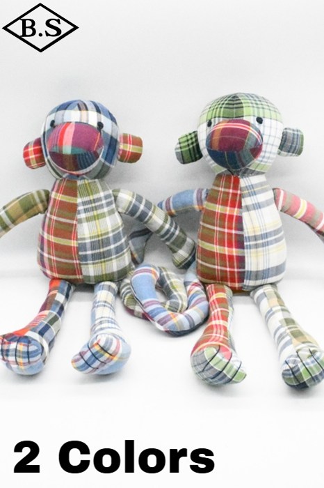 オリジナルマドラス・トレーディングカンパニー Original Madras Trading Company ぬいぐるみ Patch The Madras MONKEY モンキー