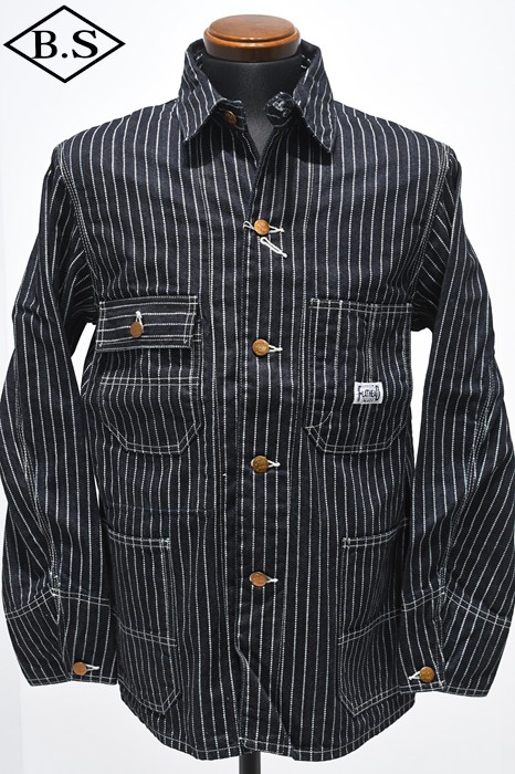 フラットヘッド THE FLAT HEAD アウター FN-OJ-DC701 10oz デニム ウォバッシュ カバーオール / ブルー