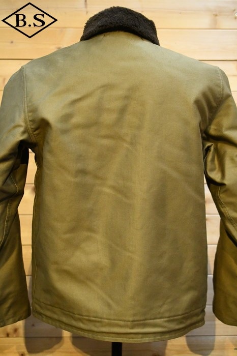 リアルマッコイズ N-1 デッキジャケット カーキ カスタム Size XL