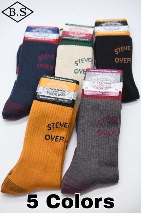 スティーブンソンオーバーオール Stevenson Overall ソックス Over-The-Calf Athletic Socks - AS