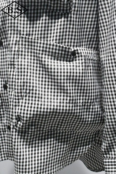 長袖シャツ / ナンガ NANGA シャツ GINGHAM CHECK CAMP SHIRT BLACK