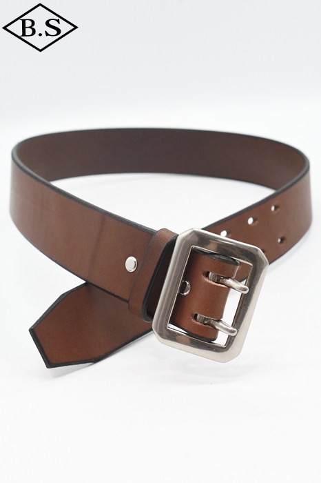 レインボーカントリー RAINBOW COUNTRY ベルト RCL-60001 LEATHER BELT ダブルピンベルト RED BROWN レッドブラウン