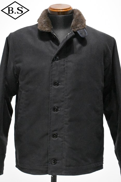 リアルマッコイズ REAL McCOYS アウター MJ21106 N-1 DECK JACKET (NAVY) / STENCIL