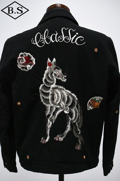 フルカウント FULLCOUNT アウター 2054-1 “Classic Tattoo Embroidery Sport Jacket Original Drawing by 