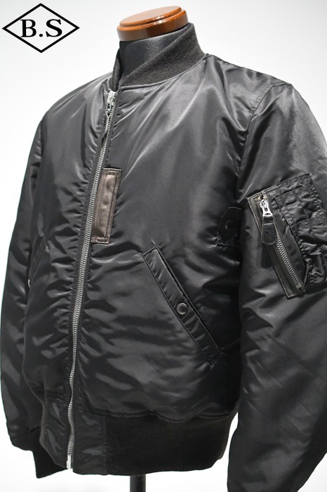 バズリクソンズ MA-1 ウィリアムギブソン 36(BR14964) Lot No. BR14964 / WILLIAM GIBSON COLLECTION Type BLACK MA-1