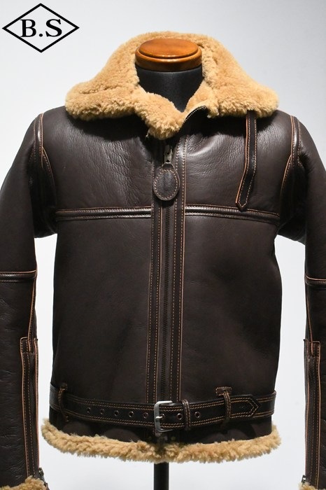 エアロレザー AERO LEATHER レザージャケット RAF Flying Jacket シールブラウン
