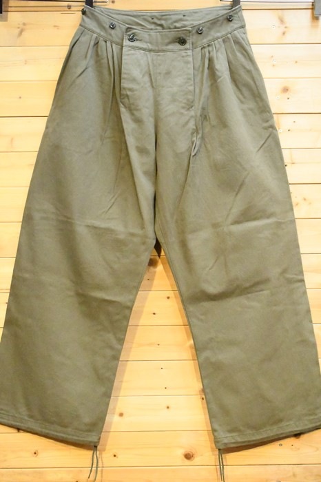 【Sale 20％ off】ナイジェルケーボン パンツ Nigel Cabourn 80450050002 VOLENDAM PANT COTTON DRILL フォーレンダムパンツコットンドリル カーキ
