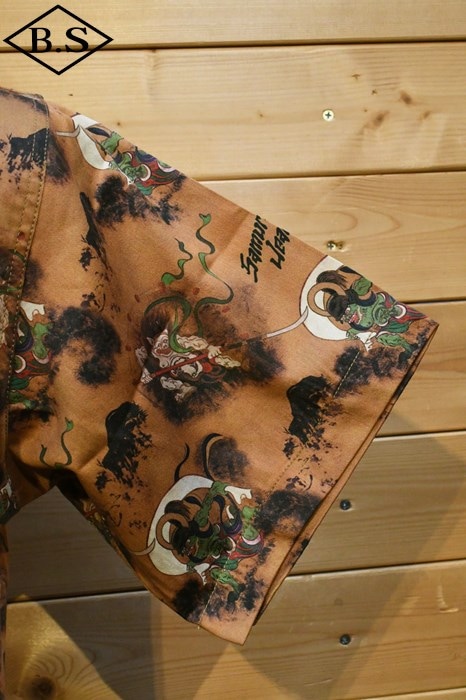 SAMURAI_Jeans / サムライジーンズ SAMURAIJEANS アロハシャツ SSA23