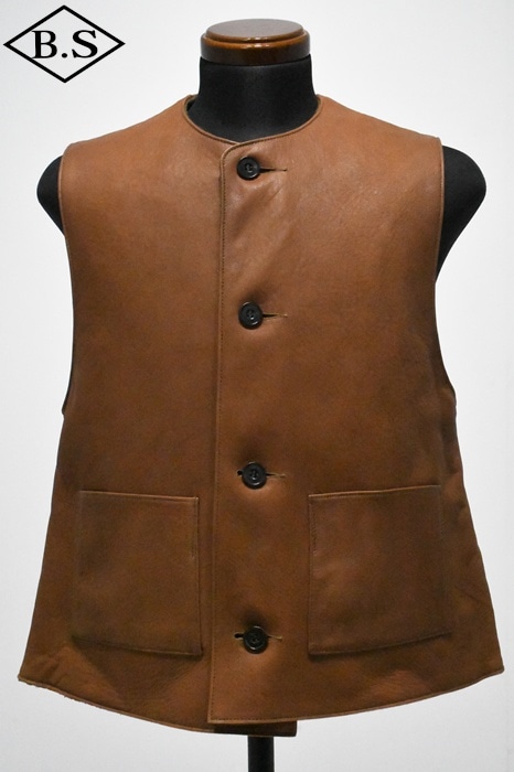 ブランド別 / リアルマッコイズ REAL McCOYS レザーベスト MJ24003