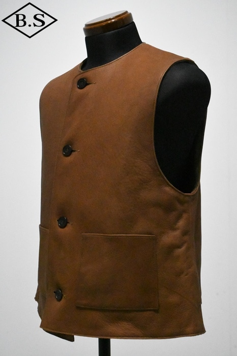 THE RERACS JERKIN VEST48 美品 JERKIN VEST / SHEEPSKIN