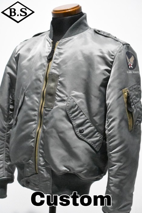 コリンボ COLIMBO アウター ZB-0101 CHROME DOME LIGHT ZONE JACKET (Type L-2B) Whith Decal / SAGE GREEN