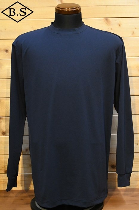 【Sale 50％ off】ダイワライフスタイル DAIWA LIFESTYLE 長袖Tシャツ DE-081-8123EX L/S BASE LAYER T-SHIRT ネイビー