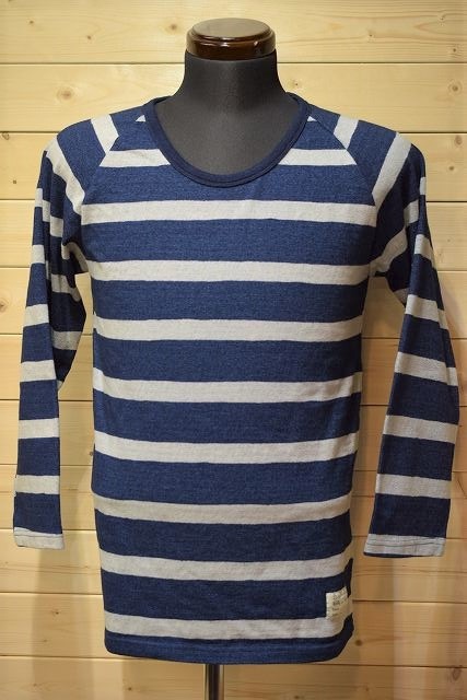 ジェラード JELADO AG94224 Sailurman セーラーマン インディゴ 8分袖シャツ