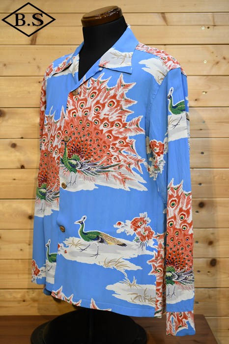 最終値下げ　SUN SURF 長袖アロハシャツ SUN_SURF / サンサーフ SUN SURF 長袖アロハシャツ SS29204 “PIKAKE